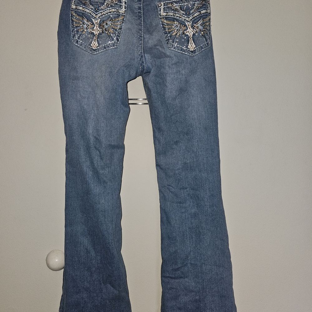 Y Jeans Juniors Embellished Denim Sz 5/6